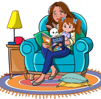 Cuddle Up with Laura, mother, daughter, sad, remembering, lost